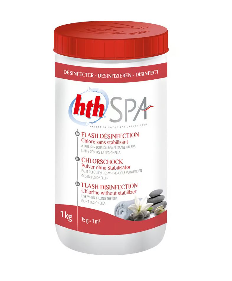 hth Spa Flash Désinfection